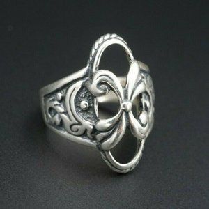 Carolyn Pollack Sterling Silver Open Dome Band Ring Size 9.25